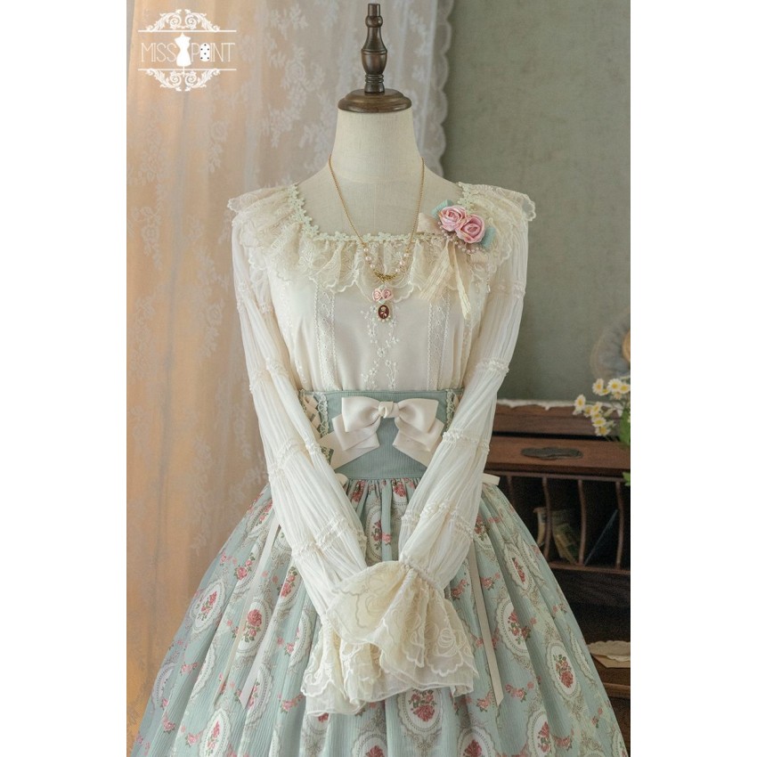 Miss Point Sally's Garden 2.0 High Waist Corset Skirt(Reservation/Full  Payment Without Shipping) - CLOBBAONLINE