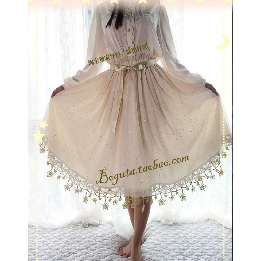 Boguta Star Tulle Gold Star Daily Underskirt(Pre-Made Stock