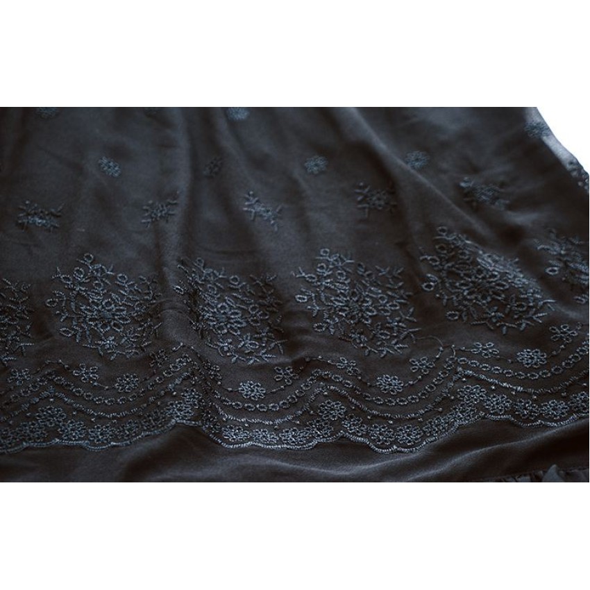 Surface Spell Classic Embroidered Chiffon Overdress(Leftovers/Stock is ...